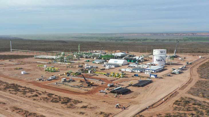 TGS finalizó las obras para llevar el gas de Vaca Muerta a todo el país
