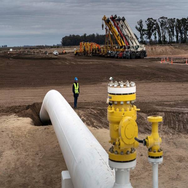 llega más gas de vaca muerta